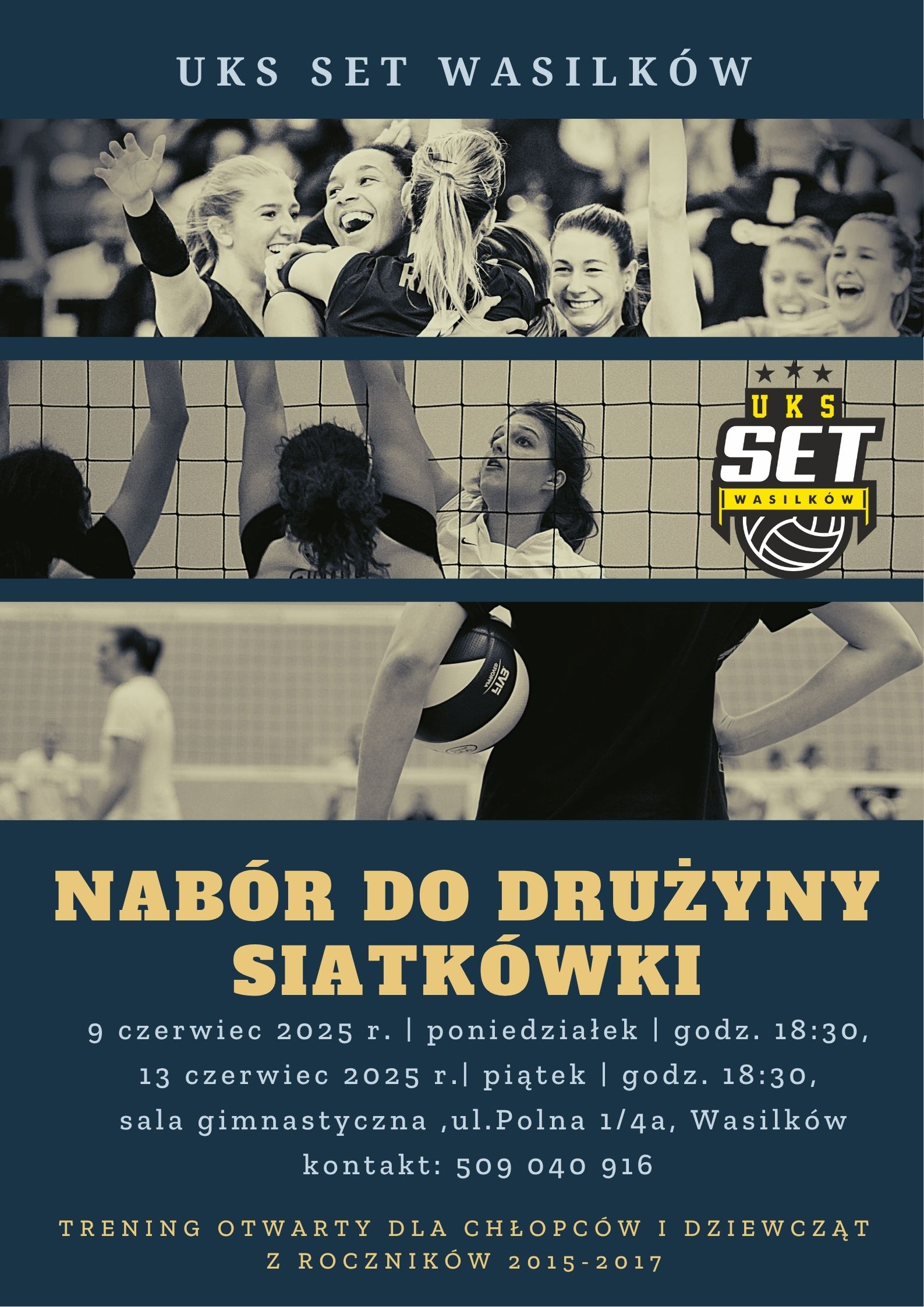 UKS SET Wasilków plakat